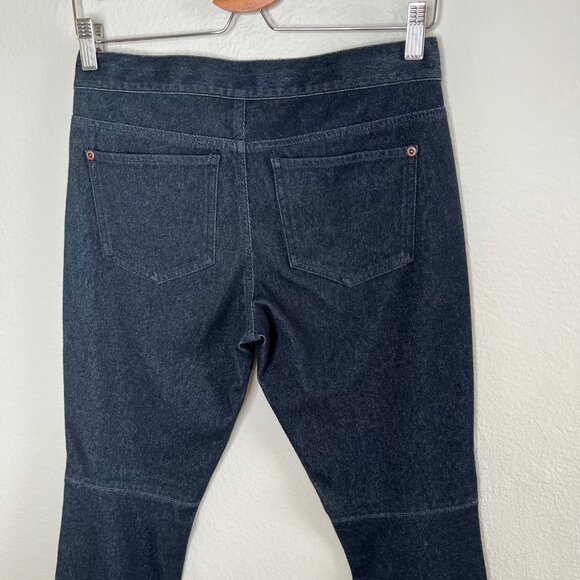 J.Jill Womens size 4 Dark Wash Stretch Denim Mid Rise Skinny Jeans - Picture 8 of 12